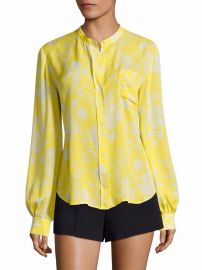 Walter Floral-Print Silk Blouse by A.L.C. at Saks Fifth Avenue